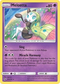 Meloetta 104/214 · Reverse Holo