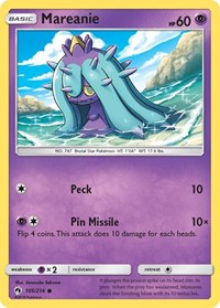 Mareanie 105/214 · Reverse Holo