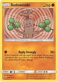 Sudowoodo 110/214 · Reverse Holo