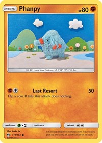 Phanpy 111/214 · Reverse Holo