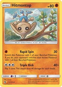 Hitmontop 113/214 · Reverse Holo