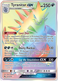 Tyranitar GX Secret 223/214