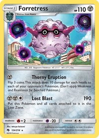 Forretress 124/214 · Reverse Holo