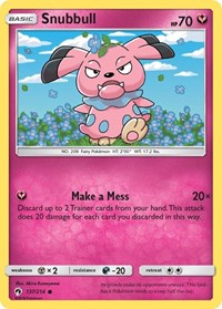 Snubbull 137/214 · Reverse Holo