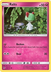 Ralts 139/214 · Reverse Holo