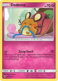 Dedenne 142/214 · Reverse Holo