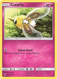 Cutiefly 145/214 · Reverse Holo