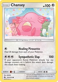 Chansey 152/214 · Reverse Holo