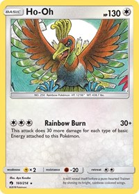 Ho-Oh 160/214 · Reverse Holo
