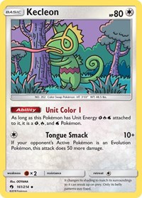 Kecleon 161/214 · Reverse Holo