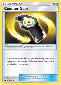 Counter Gain 170/214 Lost Thunder Reverse Holo Pokémon card