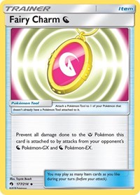 Fairy Charm O 177/214 Lost Thunder Reverse Holo Pokémon card