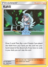 Kahili 179/214 Lost Thunder Reverse Holo Pokémon card