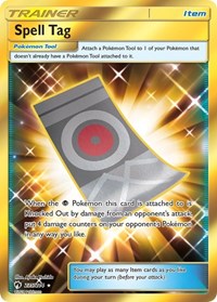 Spell Tag Secret 235/214 Lost Thunder Pokémon card