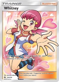Whitney Full Art 214/214 Lost Thunder Pokémon card