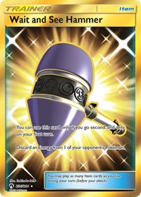 Wait and See Hammer Secret 236/214 Lost Thunder Pokémon card