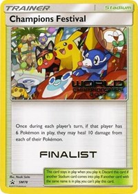 Champions Festival (World Championships 2017) [Finalist] SM78 SM Promos Pokémon card