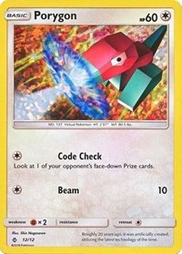 Porygon 012/012