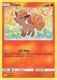 Vulpix 15/181 · Reverse Holo