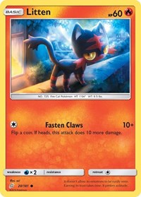 Litten 20/181 · Reverse Holo
