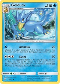 Golduck 27/181 · Reverse Holo