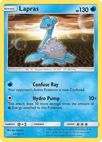 Lapras 31/181 · Reverse Holo