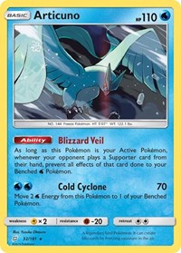 Articuno 32/181 · Reverse Holo