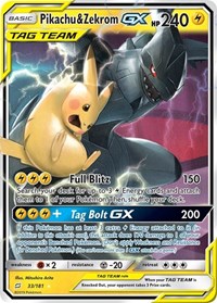 Pikachu & Zekrom GX 33/181
