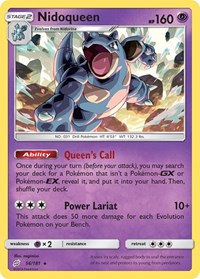 Nidoqueen 56/181 · Reverse Holo