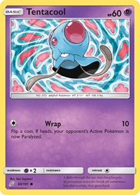 Tentacool 60/181 · Reverse Holo