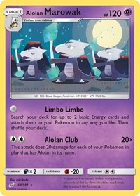 Alolan Marowak 64/181 · Reverse Holo