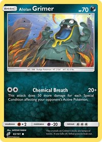 Alolan Grimer 83/181 · Reverse Holo