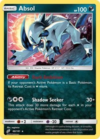 Absol 88/181 · Reverse Holo