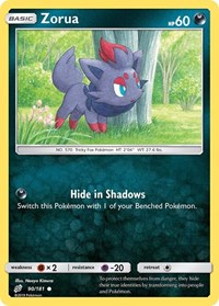 Zorua 90/181 · Reverse Holo