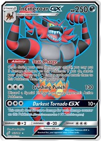 Incineroar GX Full Art 167/181
