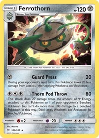 Ferrothorn 103/181 · Reverse Holo