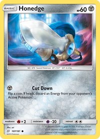Honedge 107/181 · Reverse Holo