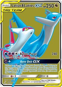 Latias & Latios GX Full Art 169/181