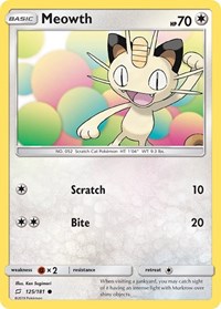 Meowth 125/181 · Reverse Holo