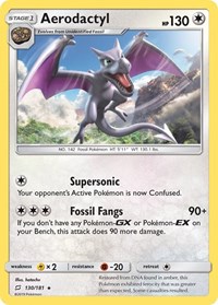 Aerodactyl 130/181 · Reverse Holo