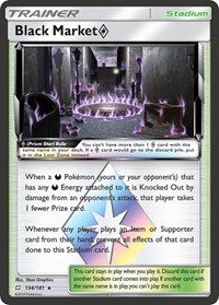 Black Market Prism Star 134/181 Team Up Pokémon card