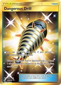 Dangerous Drill Secret 192/181 Team Up Pokémon card