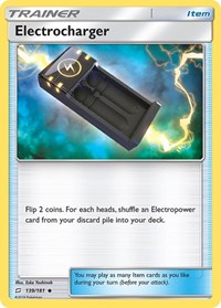 Electrocharger 139/181 Team Up Reverse Holo Pokémon card