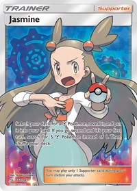 Jasmine Full Art 177/181 Team Up Pokémon card