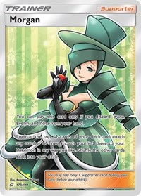 Morgan Full Art 178/181 Team Up Pokémon card