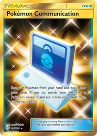 Pokemon Communication Secret 196/181 Team Up Pokémon card