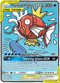 Magikarp & Wailord GX Alt Art 161/181
