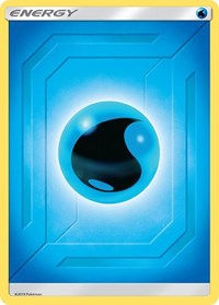 Water Energy (2019 Unnumbered) Team Up Reverse Holo Pokémon card