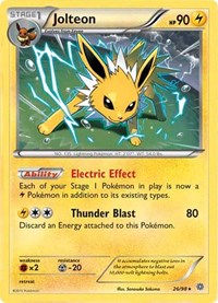 Jolteon (Cosmos Holo) 026/098