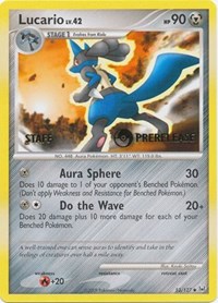Lucario (Prerelease) [Staff] 53/127